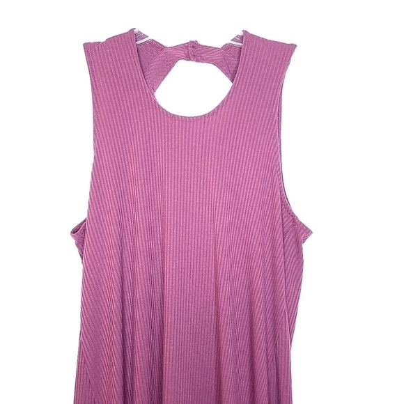 🌶LOVE, FIRE women's l sleeveless casual dress top with striped aesthetic - Picture 9 of 11